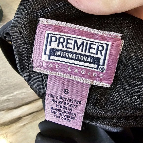 90s Black Pink Floral Maxi Dress Layered Ruffles 6 Romantic Flowy Vintage Retro - Picture 11 of 14